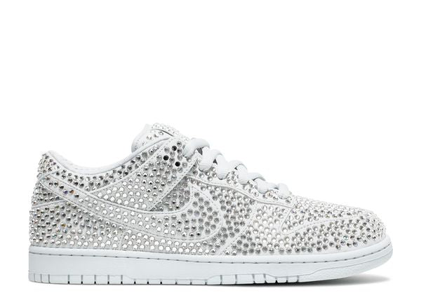 ORIGINAL REJECTED | Cactus Plant Flea Market x Swarovski x Dunk Low 'Pure Platinum'