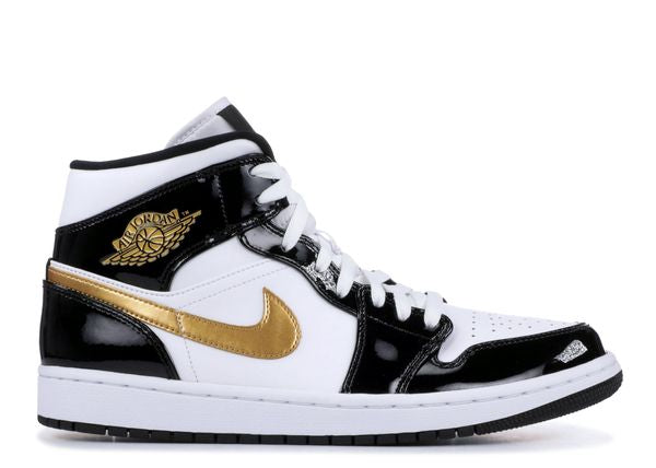 ORIGINAL REJECTED | Jordan 1 Mid Patent SE 'Black Gold'