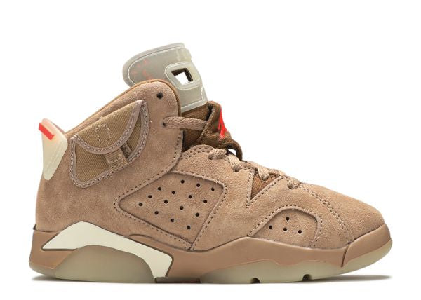 ORIGINAL REJECTED | Travis Scott x Jordan 6 Retro PS 'British Khaki'