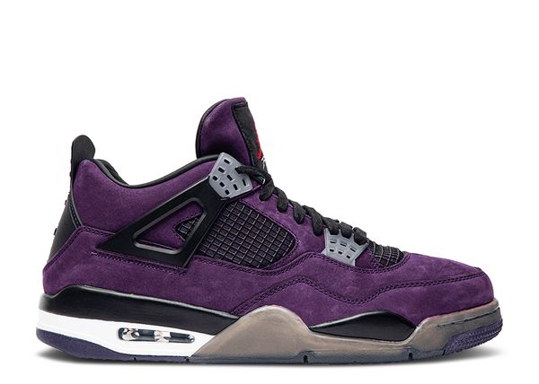 ORIGINAL REJECTED | Travis Scott x Jordan 4 Retro 'Purple Suede - White Midsole' Friends & Family