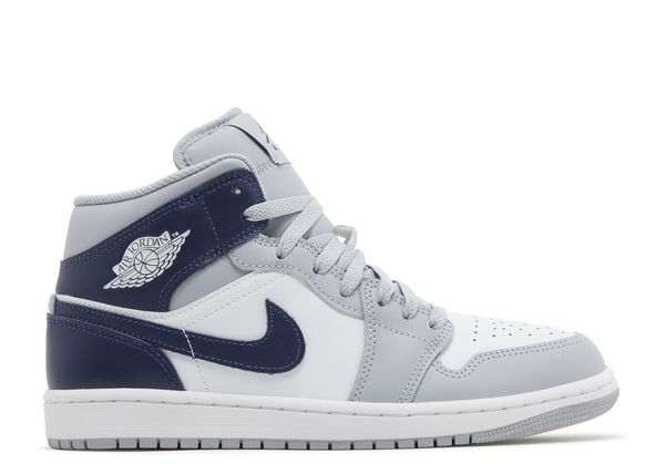 ORIGINAL REJECTED | Jordan 1 Mid 'Wolf Grey Midnight Navy'
