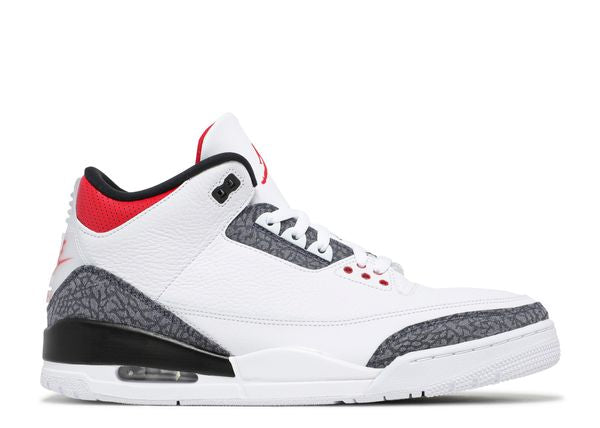 ORIGINAL REJECTED | Jordan 3 Denim Fire Red
