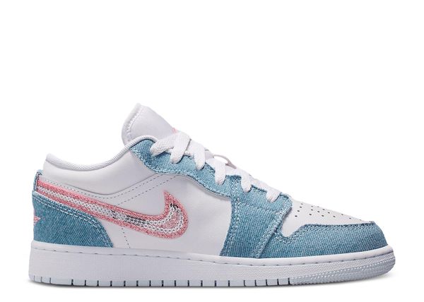 ORIGINAL REJECTED | Jordan 1 Low GS 'Denim Sequin'