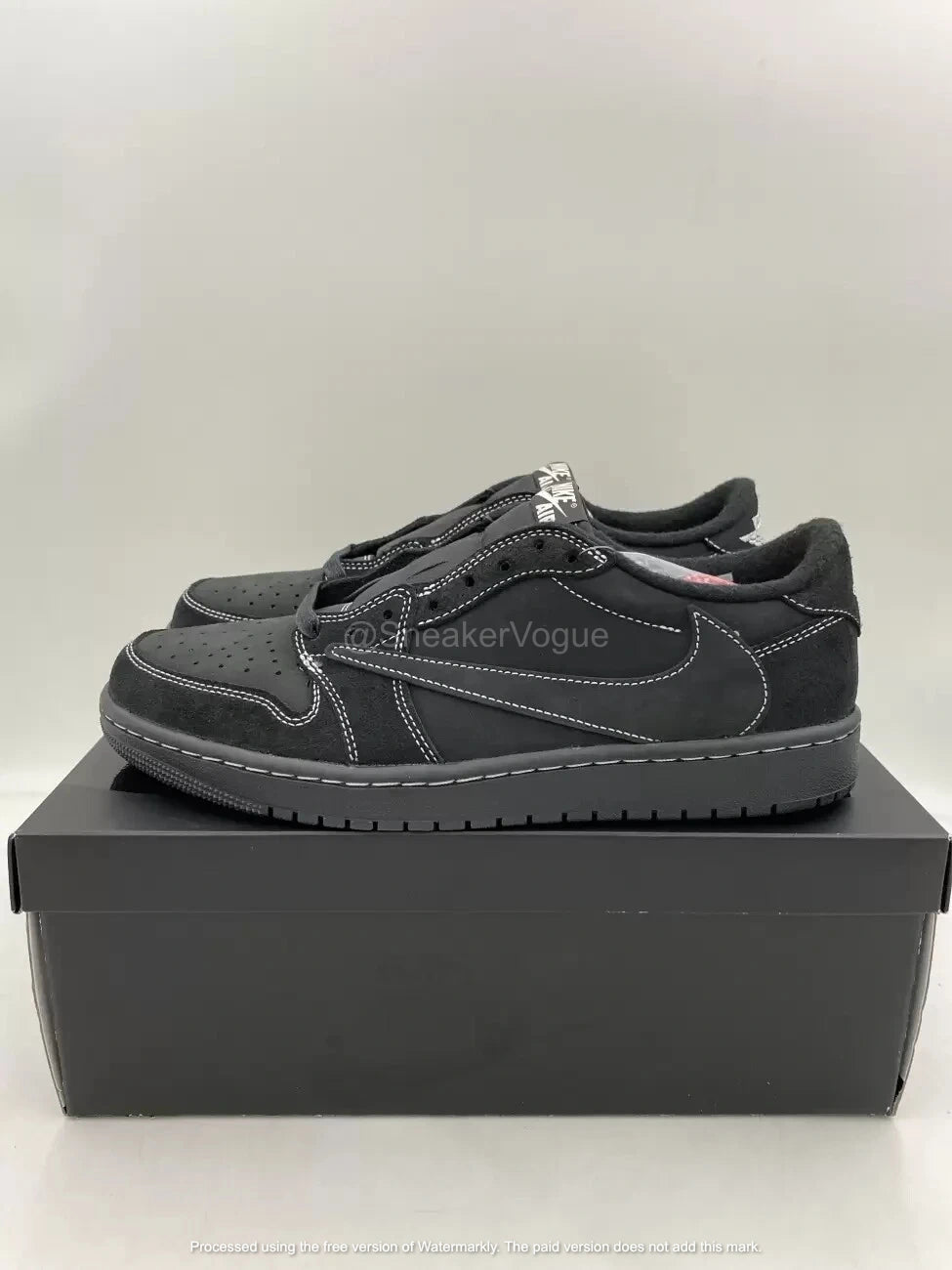 ORIGINAL REJECTED | Travis Scott x Jordan 1 Retro Low OG SP 'Black Phantom'