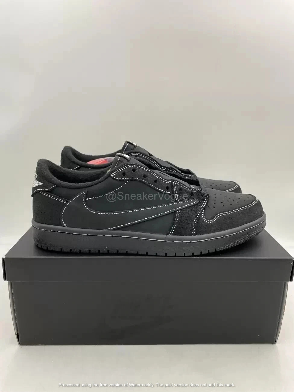 ORIGINAL REJECTED | Travis Scott x Jordan 1 Retro Low OG SP 'Black Phantom'